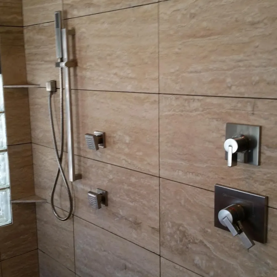 Shower fixture installation for Water Heater Installation in Jackson